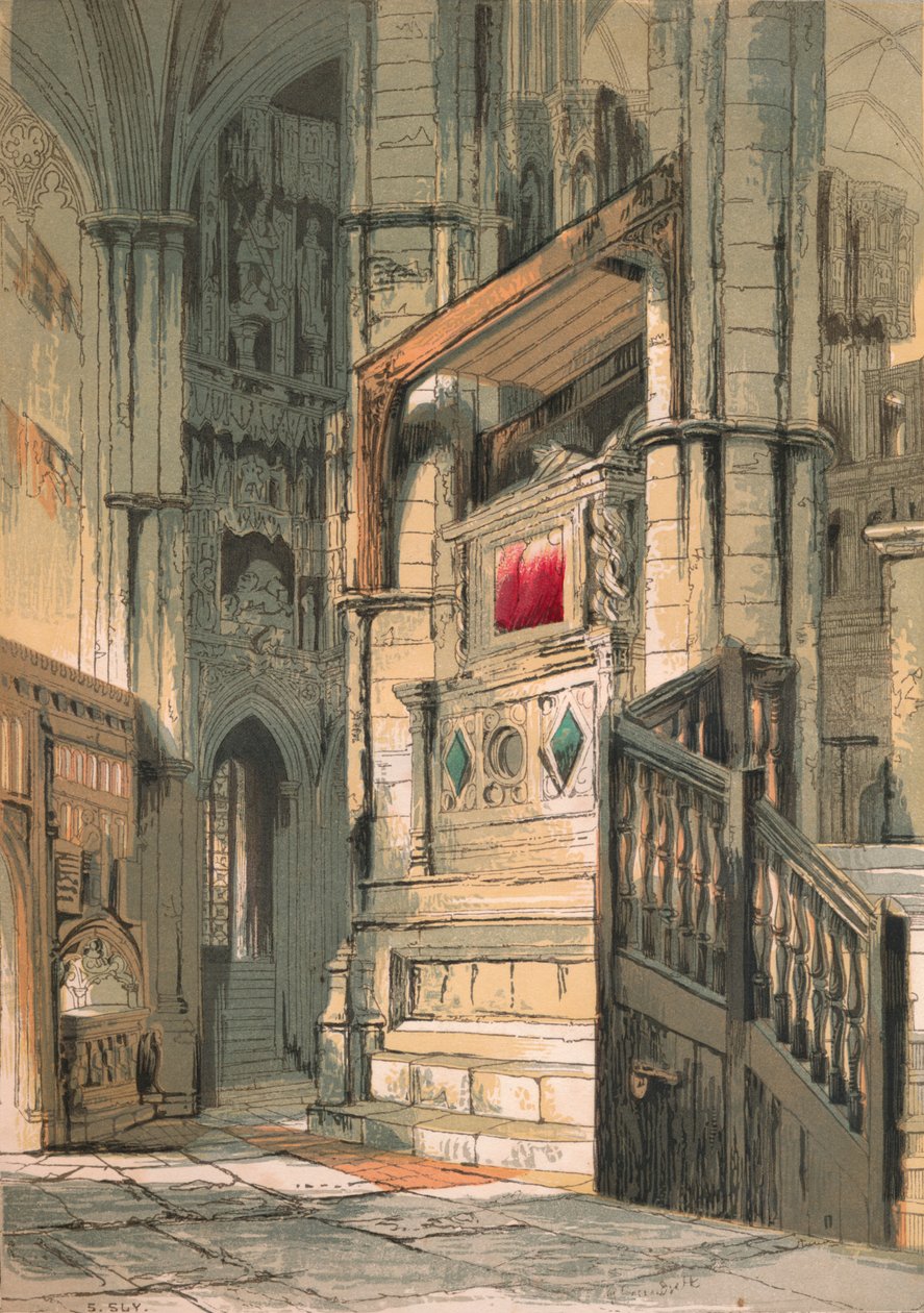 Abbaye de Westminster. Aile sud du chœur - Stephen Sly