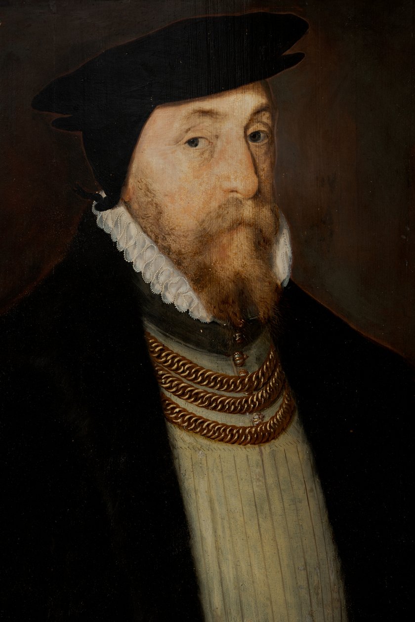 Sir Thomas Gresham (vers 1518-1579) - Steven van der (attr. to) Meulen
