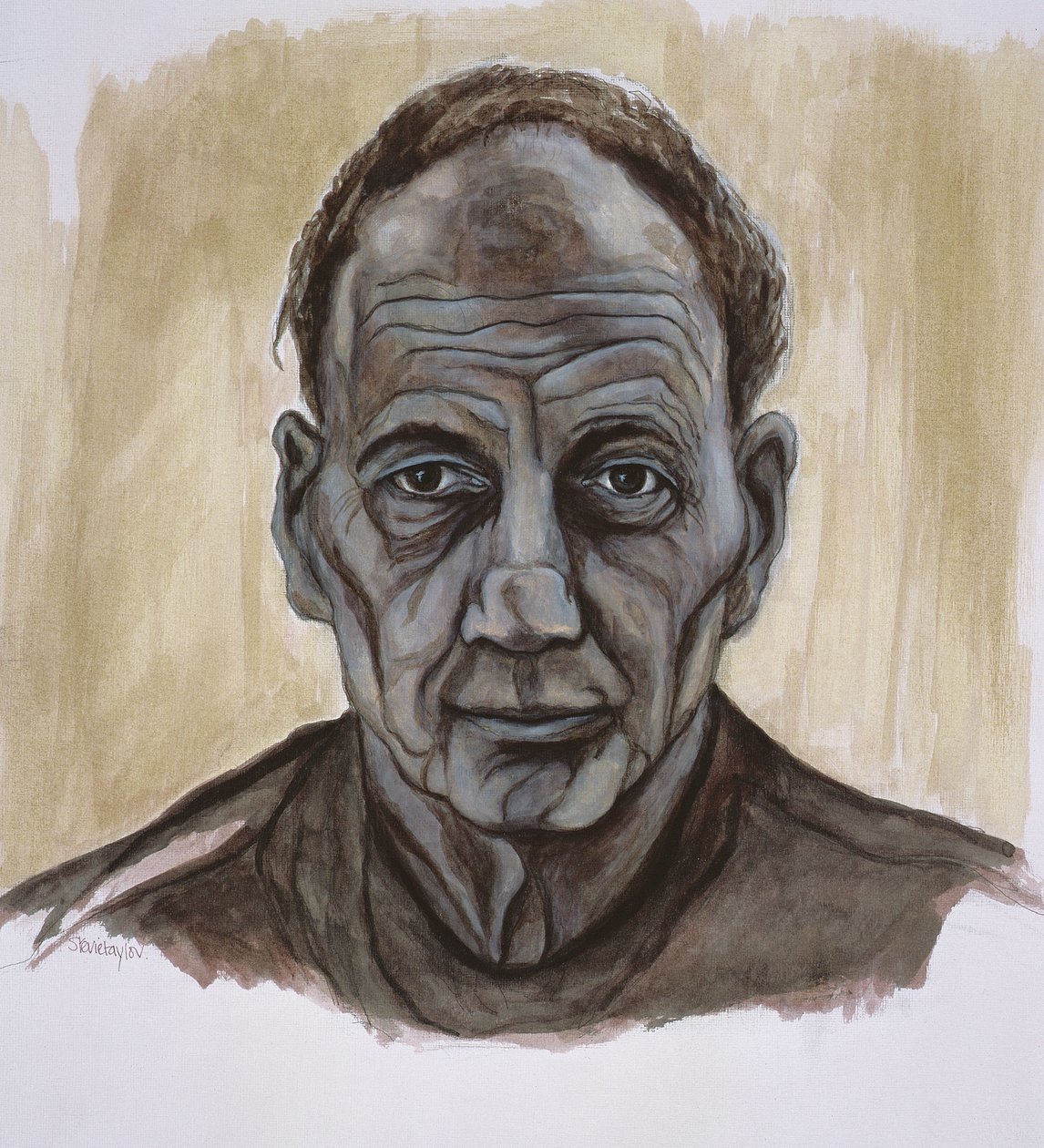 Portrait de Frank Auerbach, 2002 - Stevie Taylor