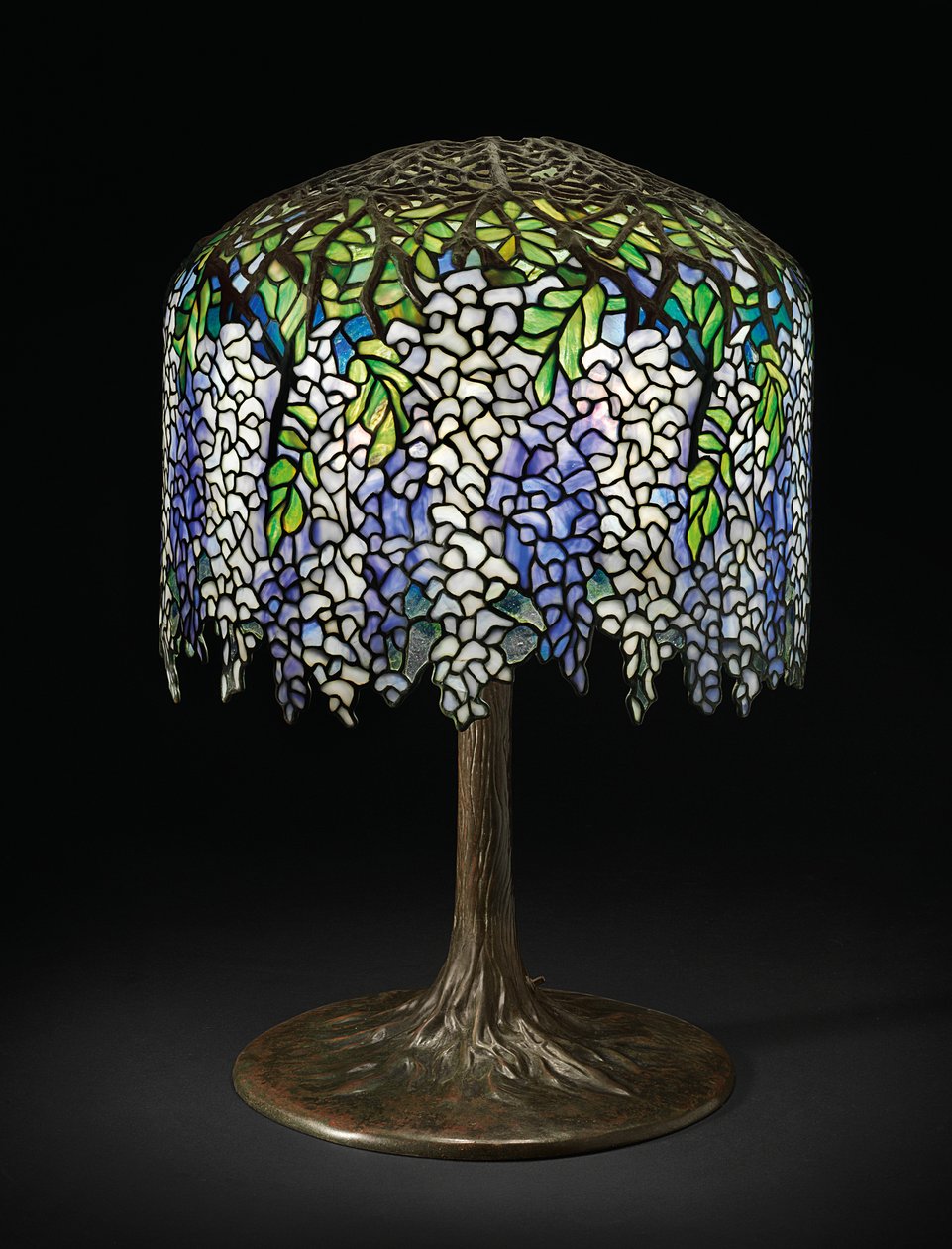 Lampe de table Wisteria, vers 1910 - Studios Tiffany