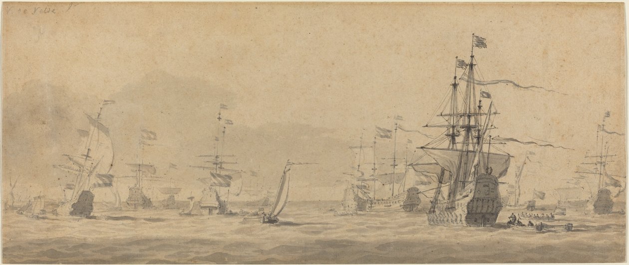Marine - Style of Willem van de Velde the Younger