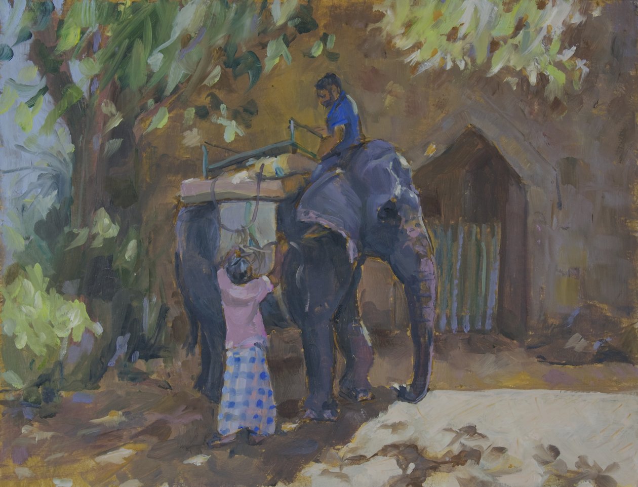Éléphant, Sri Lanka, 2015 - Sue Wales