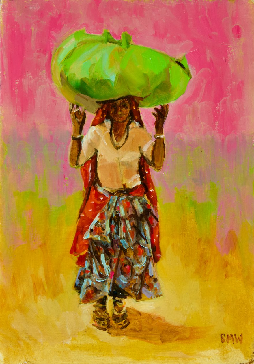 Travailleur des champs indien, 2020 - Sue Wales