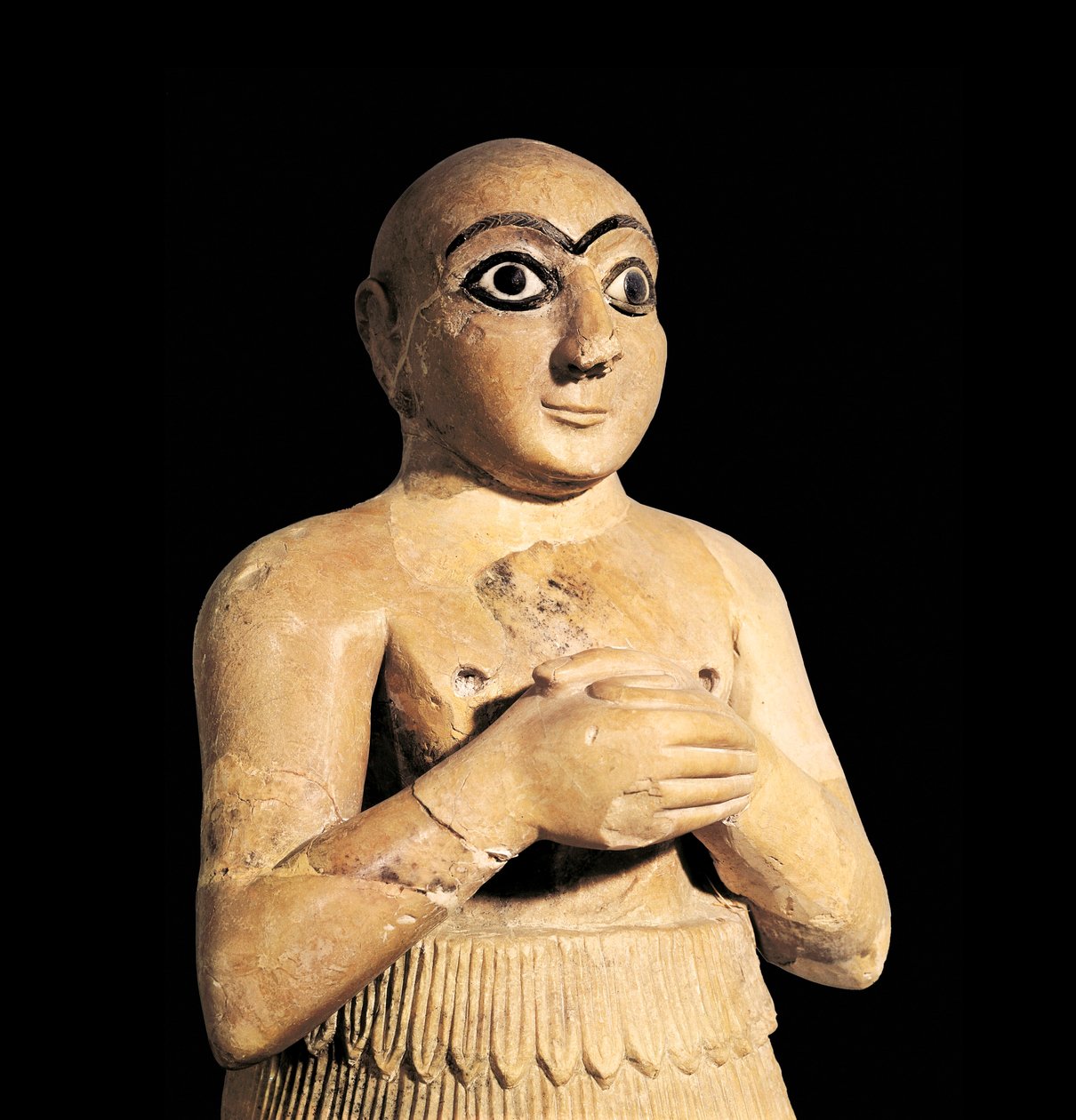 Selim, frère du roi de Mari en Syrie, IIIe millénaire av. J.-C. (sculpture) - Sumerian Sumerian