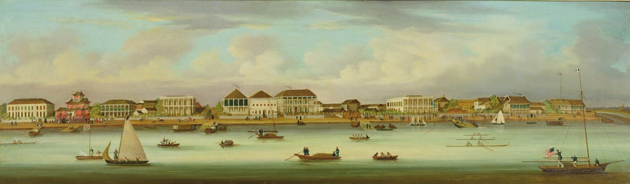 Le front de mer à Canton - Sunqua