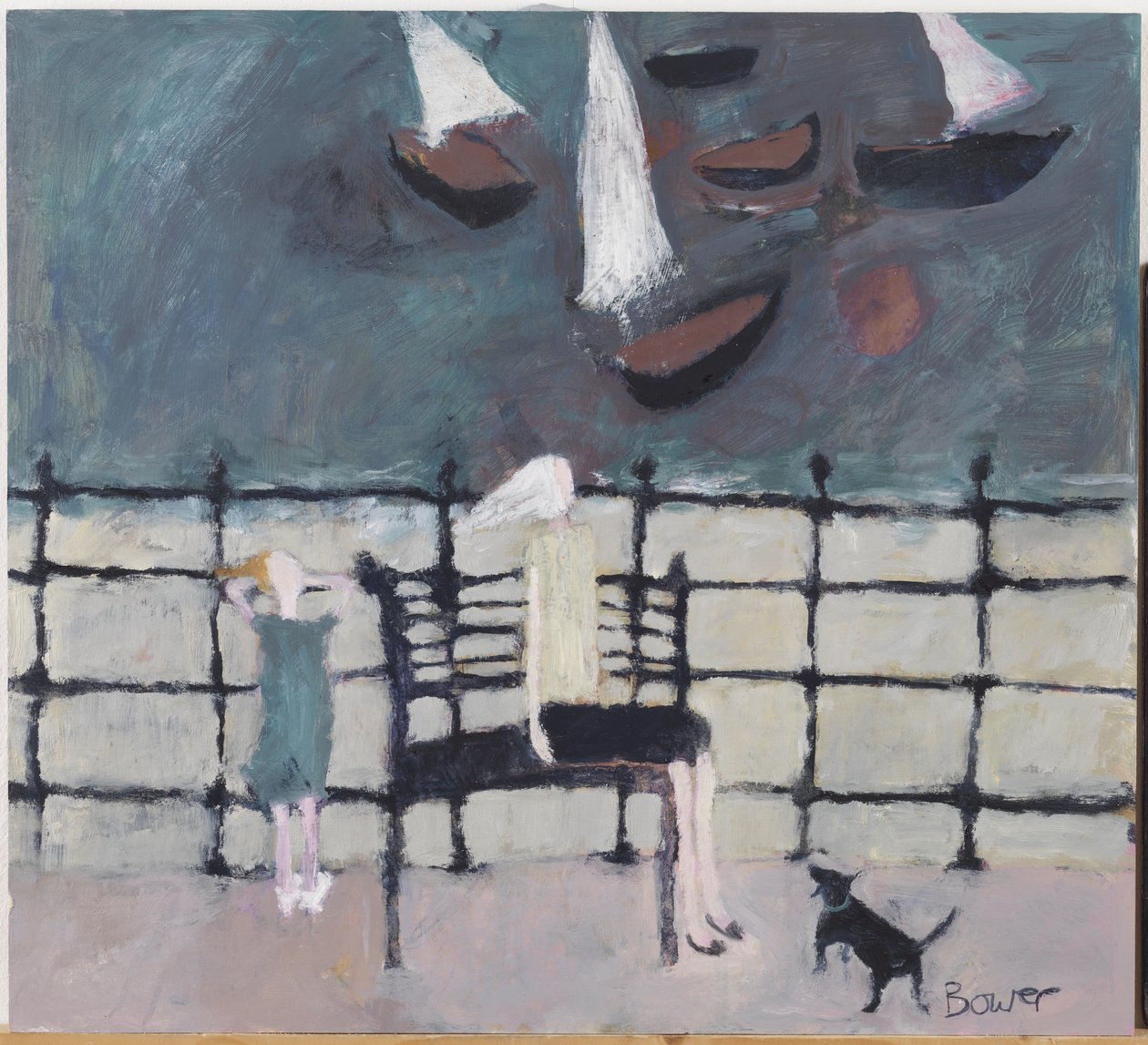 Sur le bord, 2008 - Susan Bower