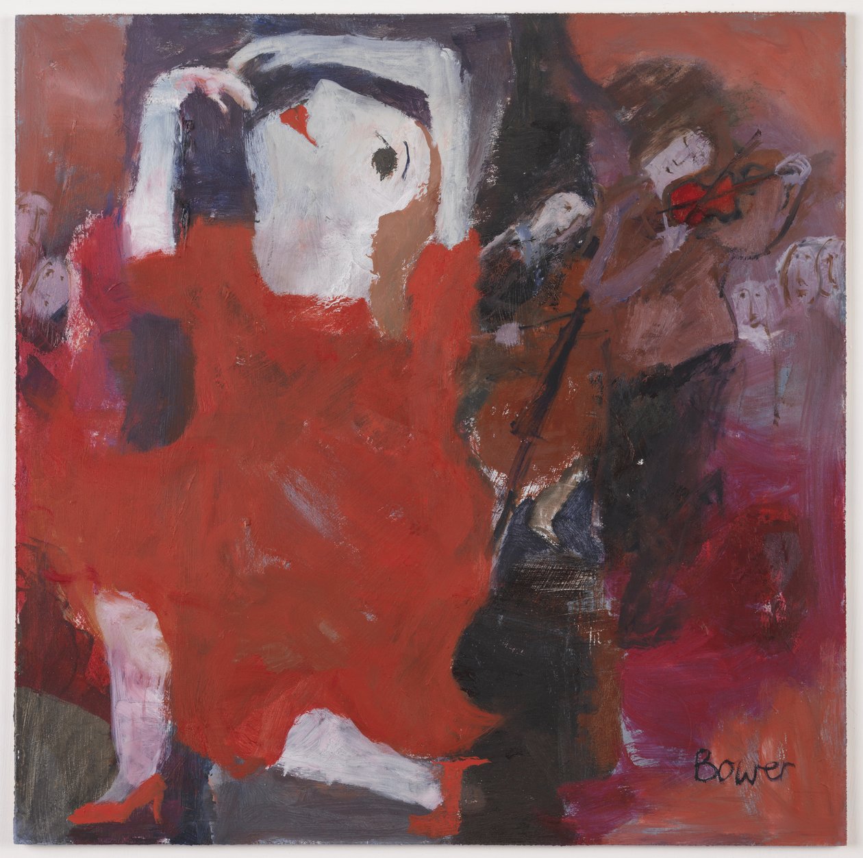 Violon rouge, 2007 - Susan Bower