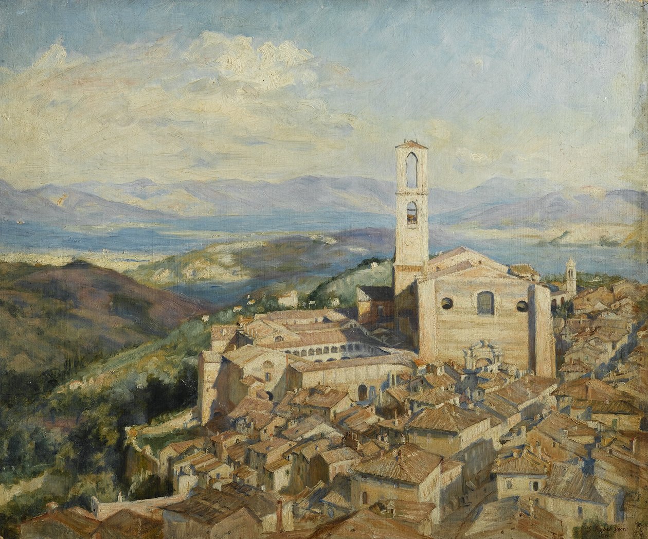 Les toits de Pérouse - Susan Isabel Dacre