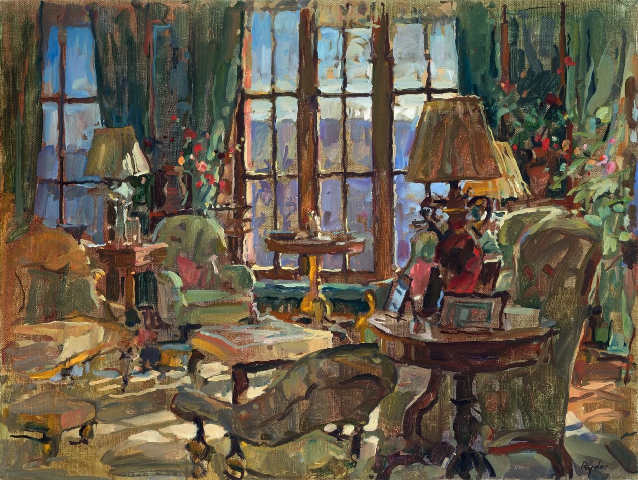 Salon du château - Susan Ryder