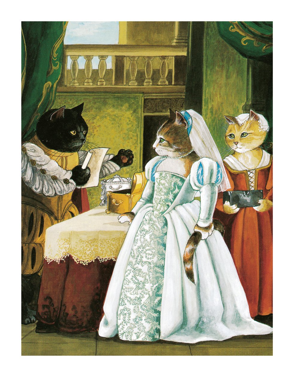 Illustration de Shakespeare Cats: Poster Book (pub. 2016) - Susan Herbert