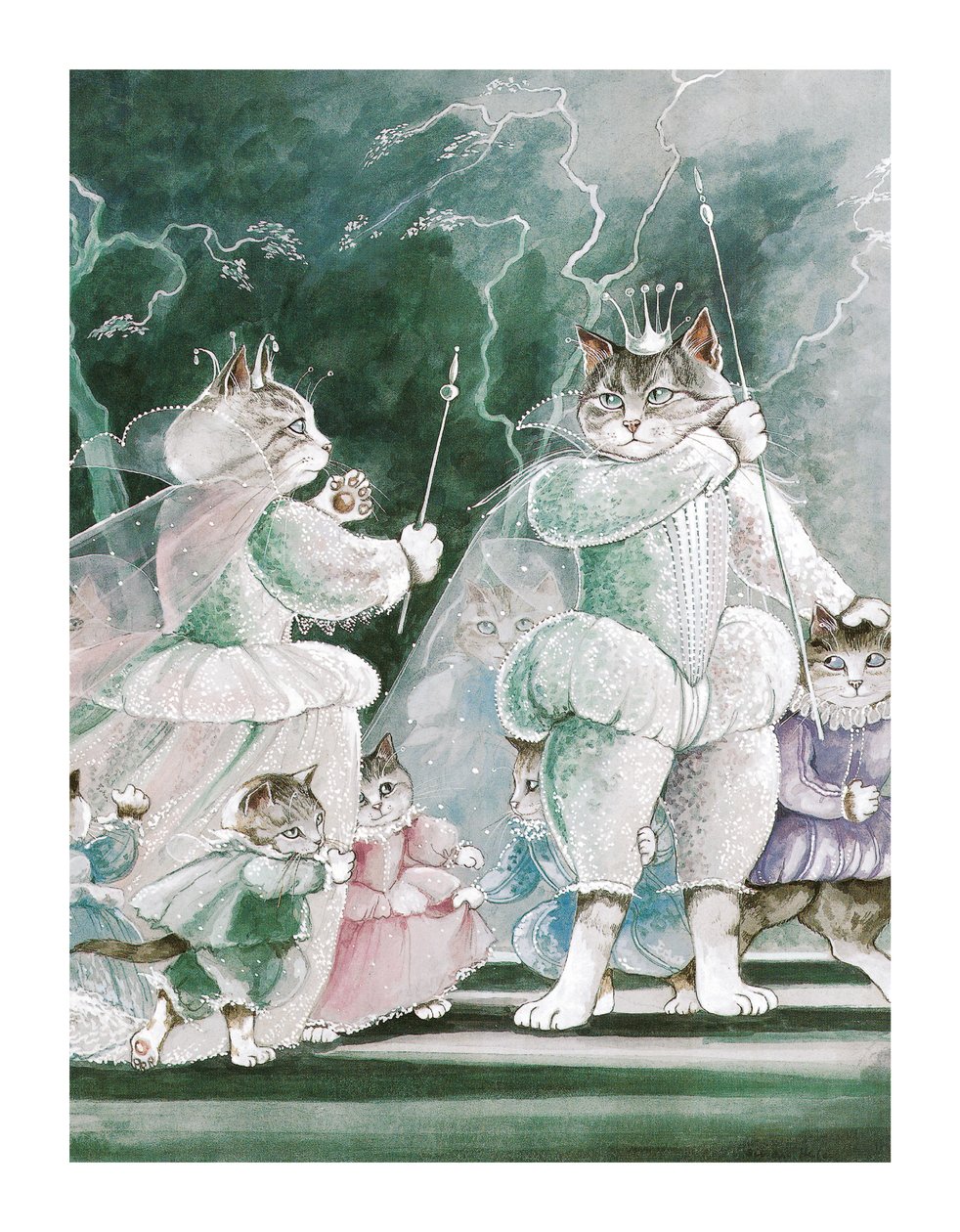 Illustration de Shakespeare Cats: Poster Book (pub. 2016) - Susan Herbert