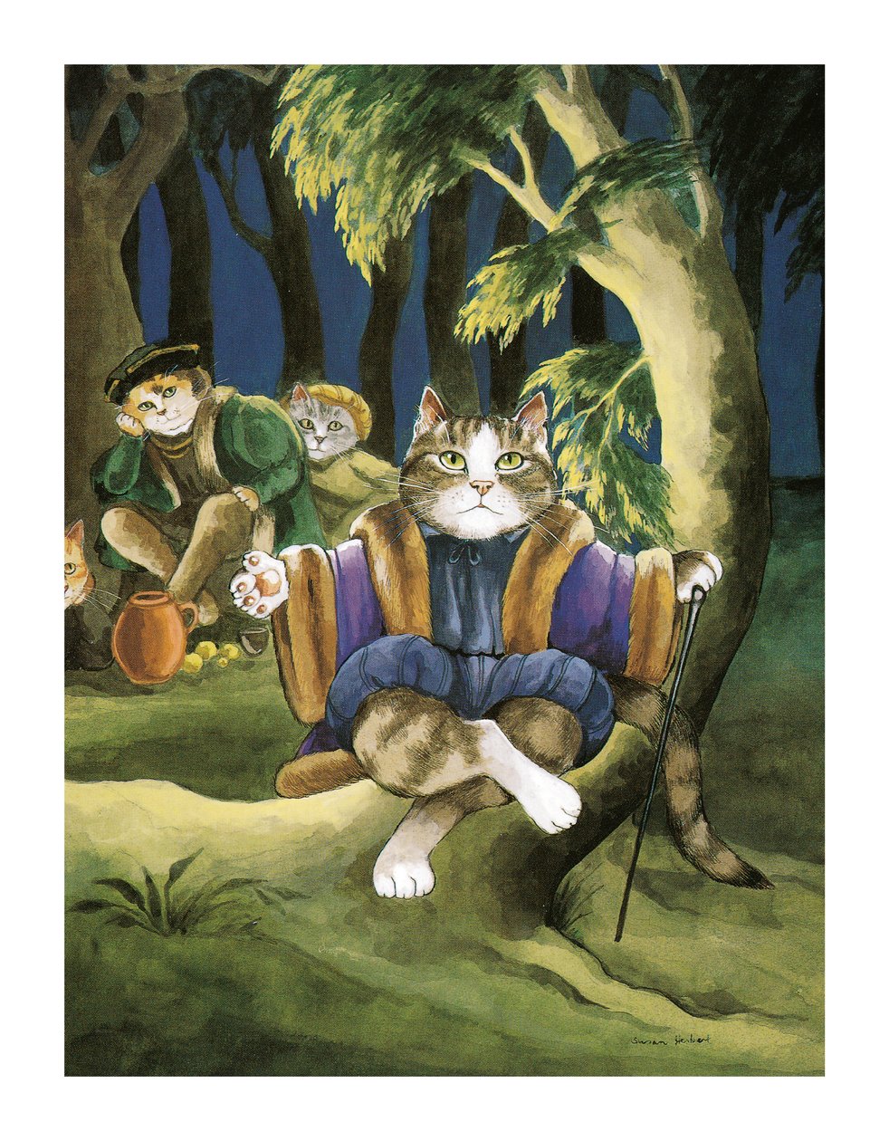 Illustration de Shakespeare Cats: Poster Book (pub. 2016) - Susan Herbert