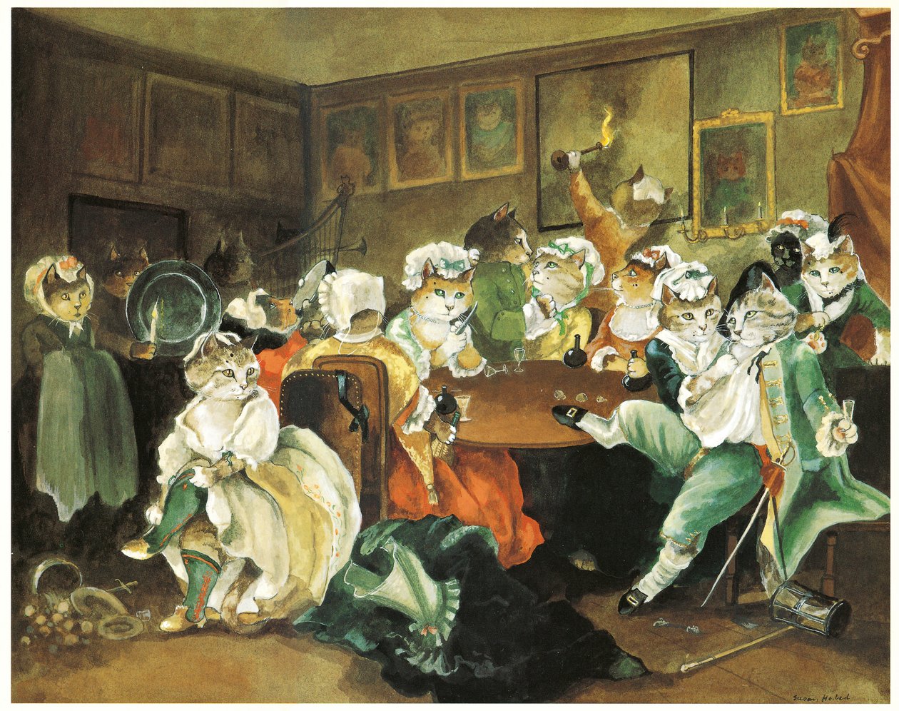 Illustration de La Galerie des Chats de l