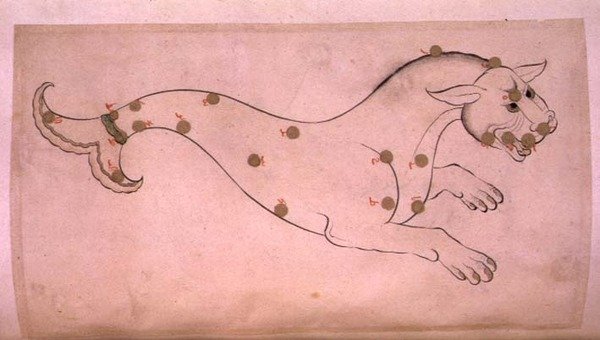 Constellations : Céto, la baleine - Suvar Al Kavakib
