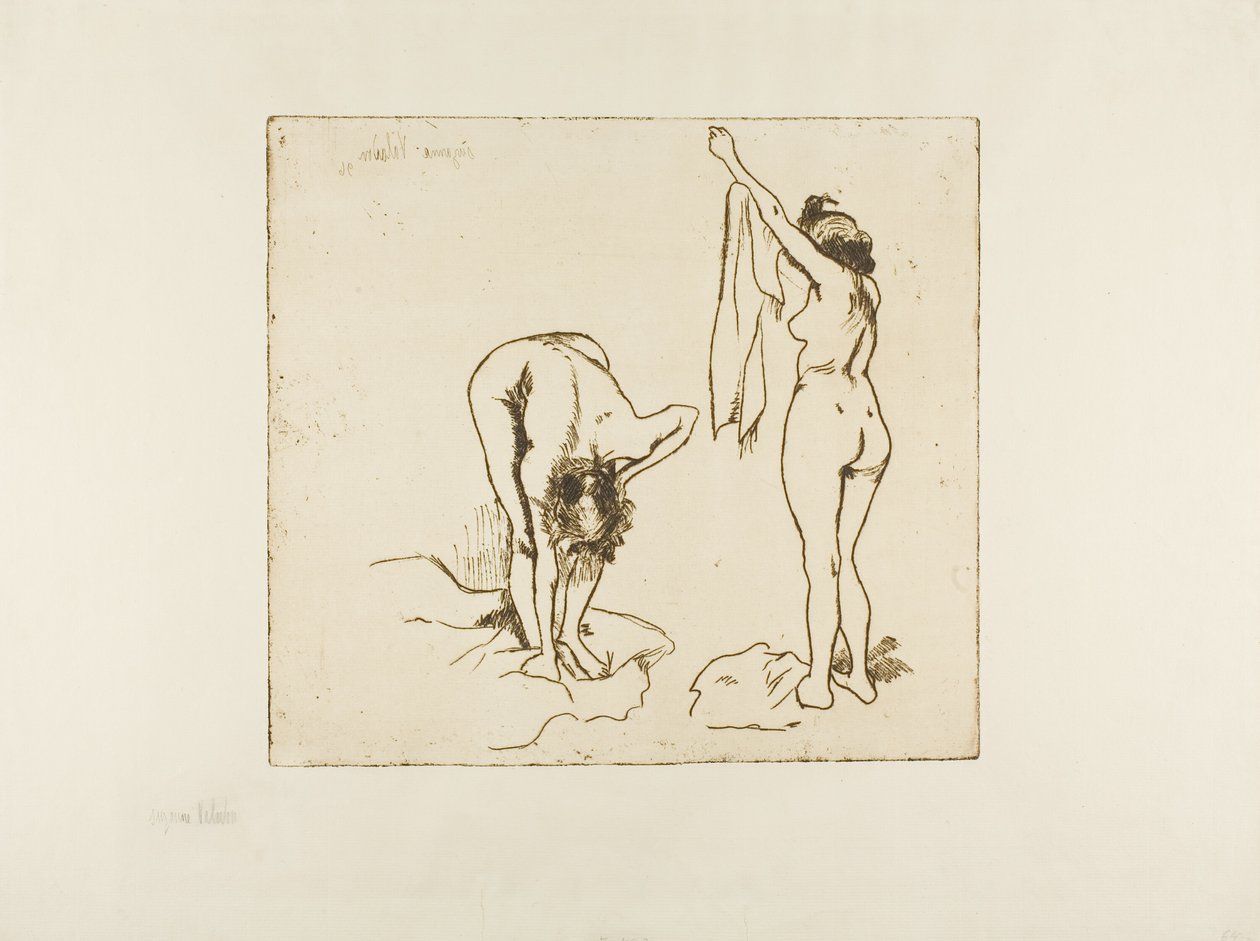 Deux femmes se séchant - Suzanne Valadon