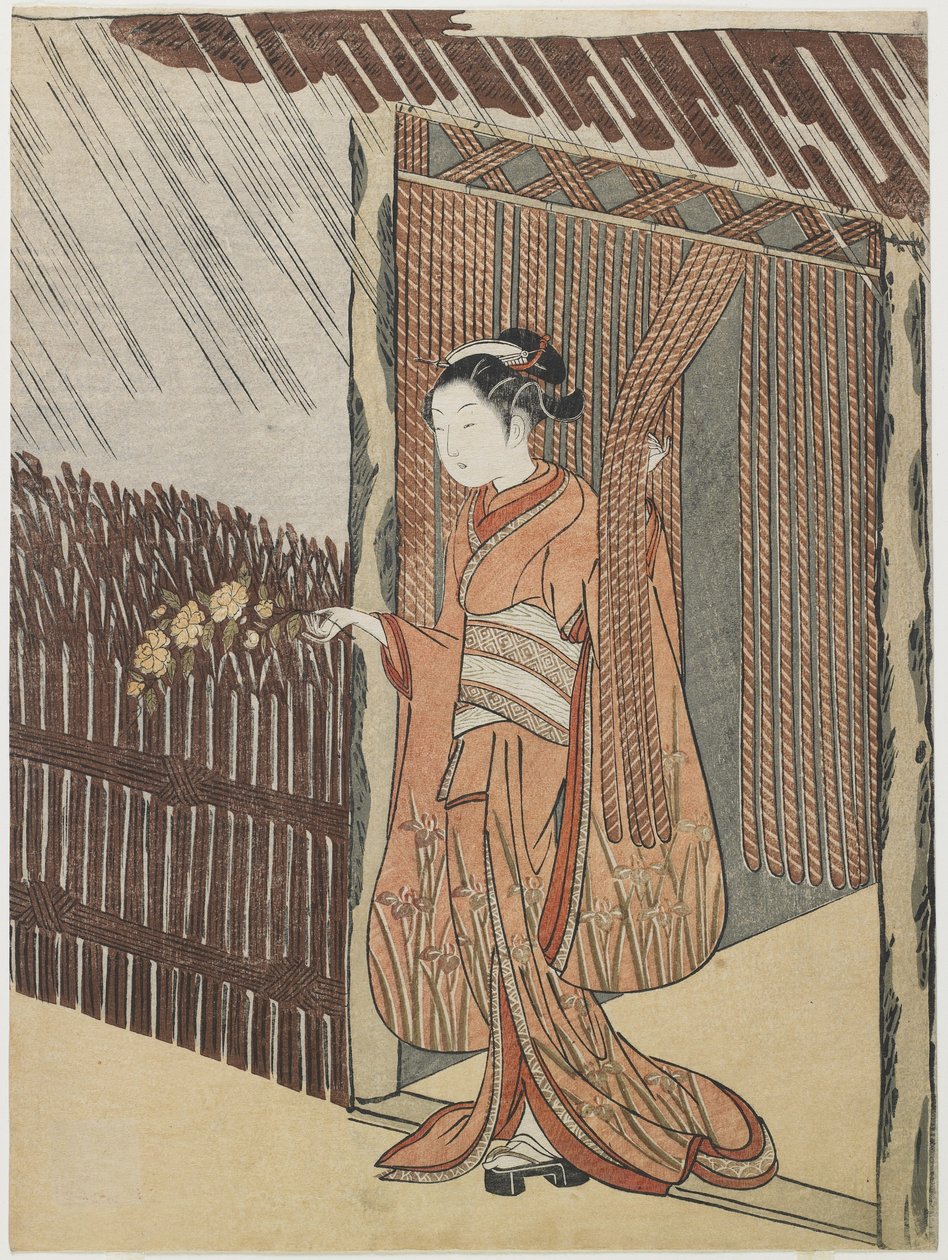 Mitate du Poète O_ta Do_kan, 1766-1767 - Suzuki Harunobu