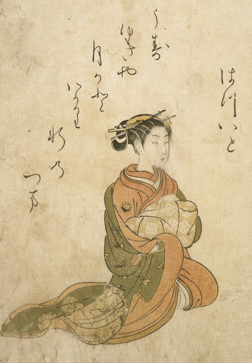 La courtisane Hatsuito - Suzuki Harunobu