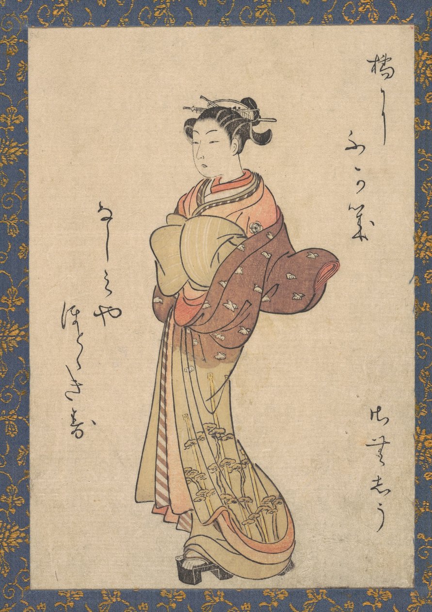 Les courtisanes, de la série, Seiro Bijin Awase Carver End Shigoro sic, vers 1765 - Suzuki Harunobu