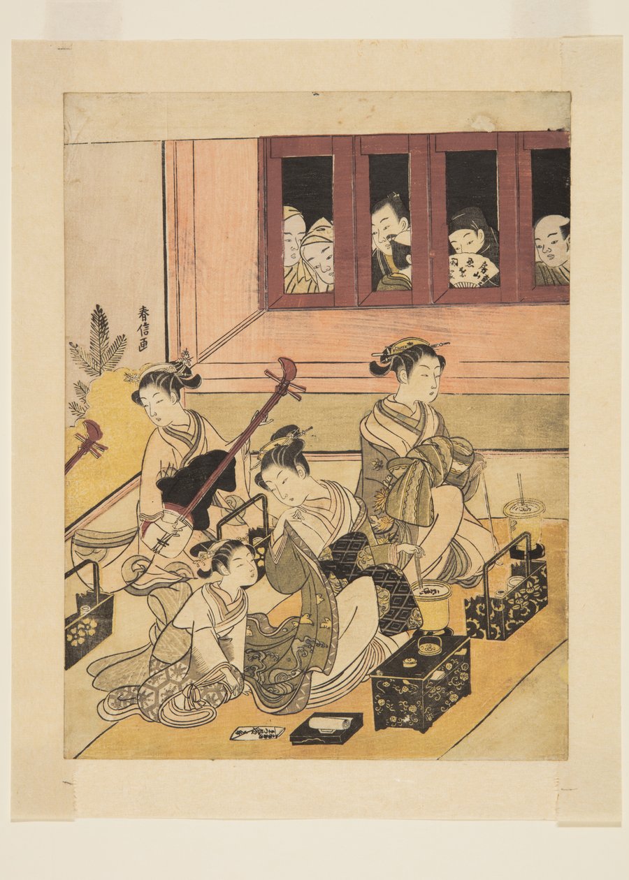 Les observateurs et les observés - Suzuki Harunobu