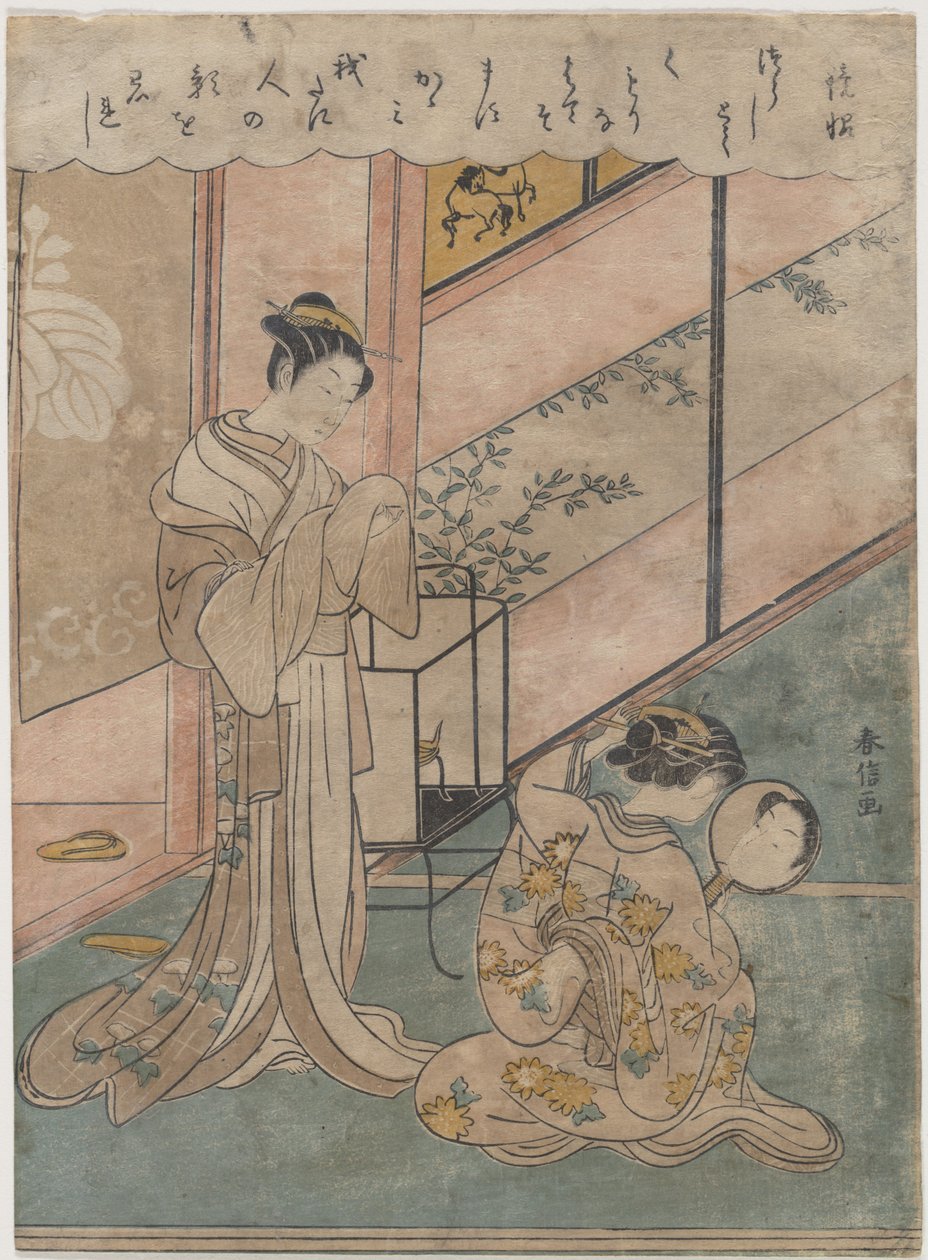 Deux dames - Suzuki Harunobu