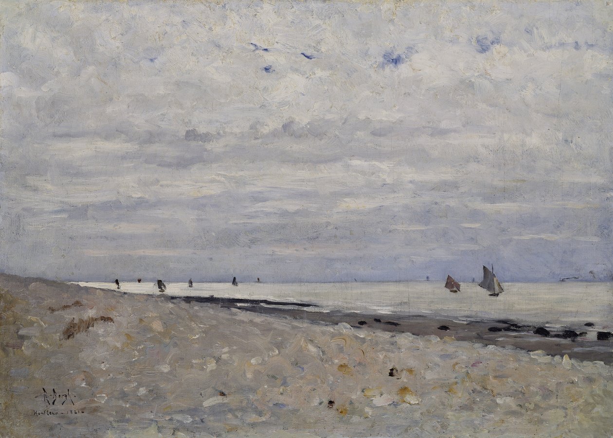 Paysage marin au large de Honfleur - Sven Richard Bergh