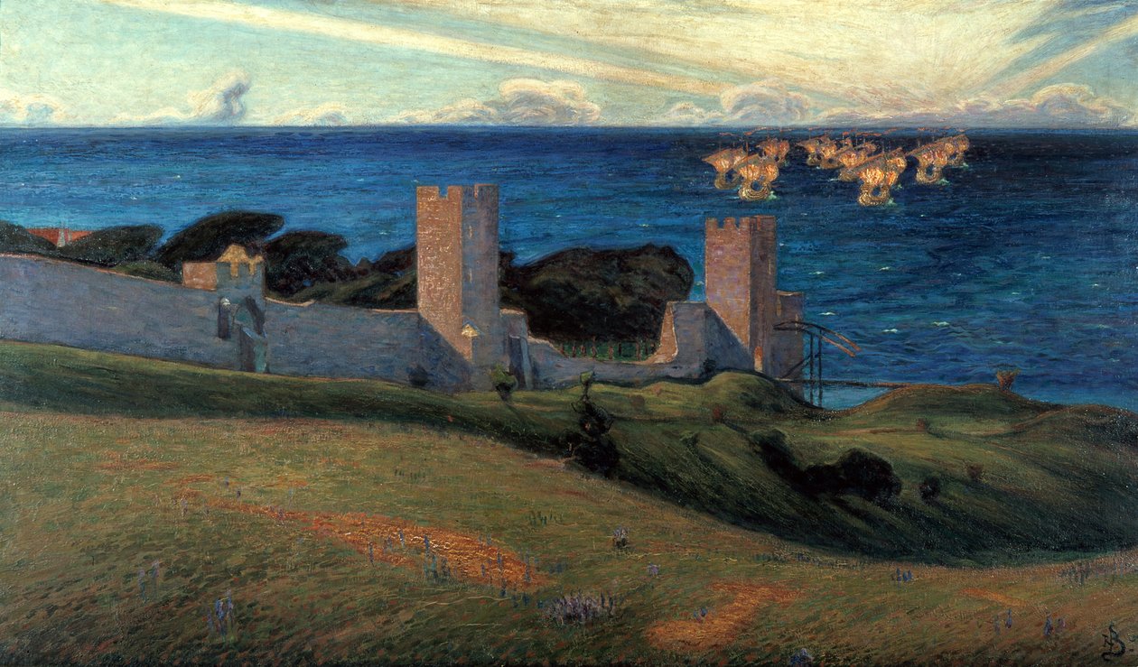 Vision. Scène de Visby, 1894 - Richard Bergh