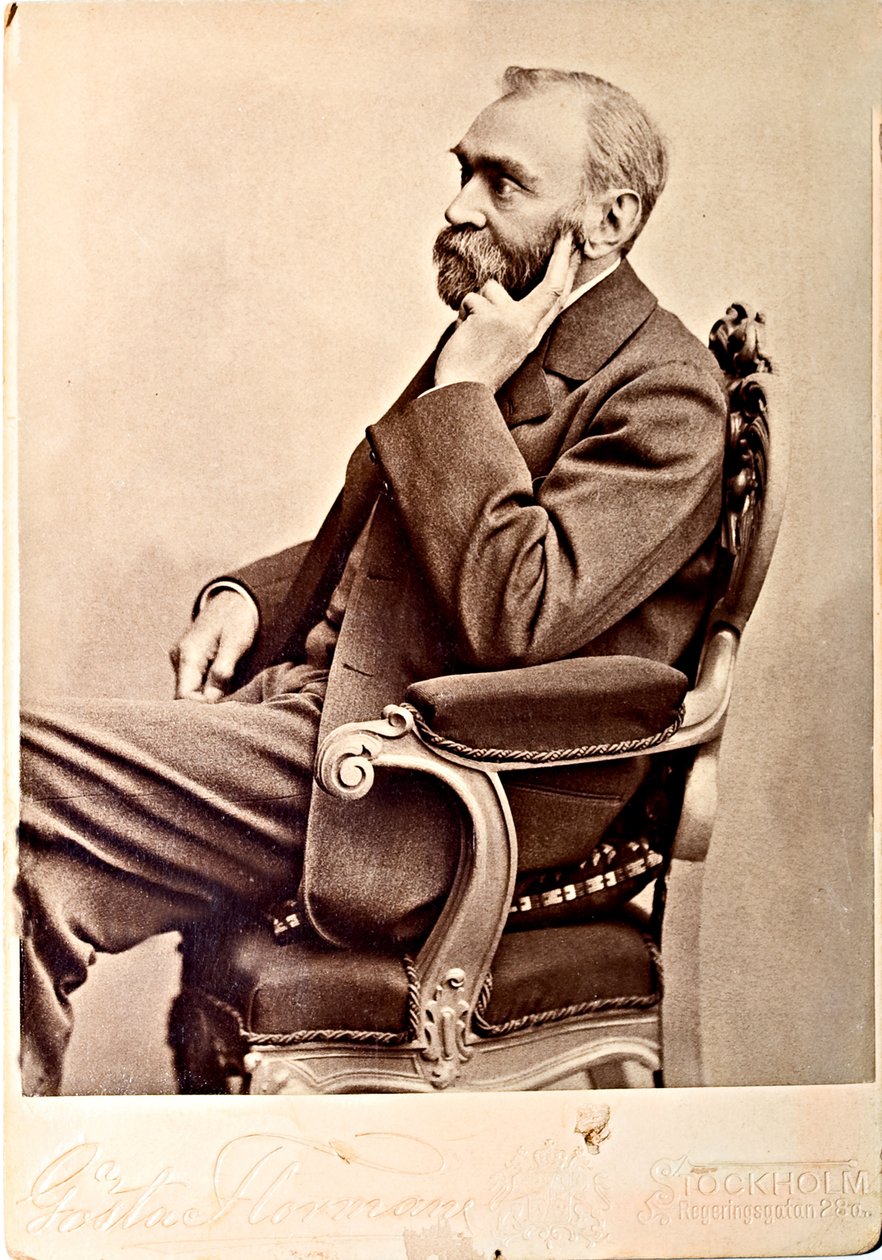 Alfred Nobel (1833-1896) - Swedish Photographer