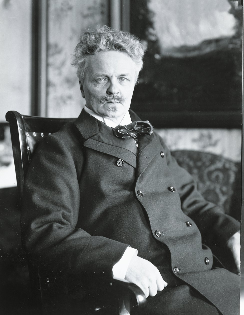 August Strindberg dans sa maison à Stockholm - Swedish Photographer