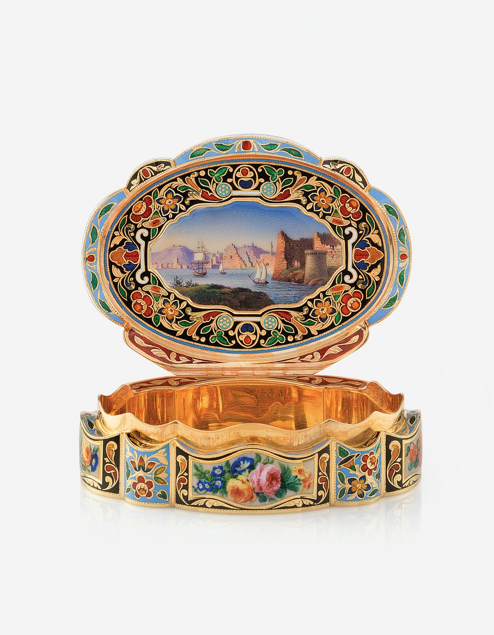 Boîte à priser de présentation pour le marché oriental, Genève, vers 1830 - Swiss School