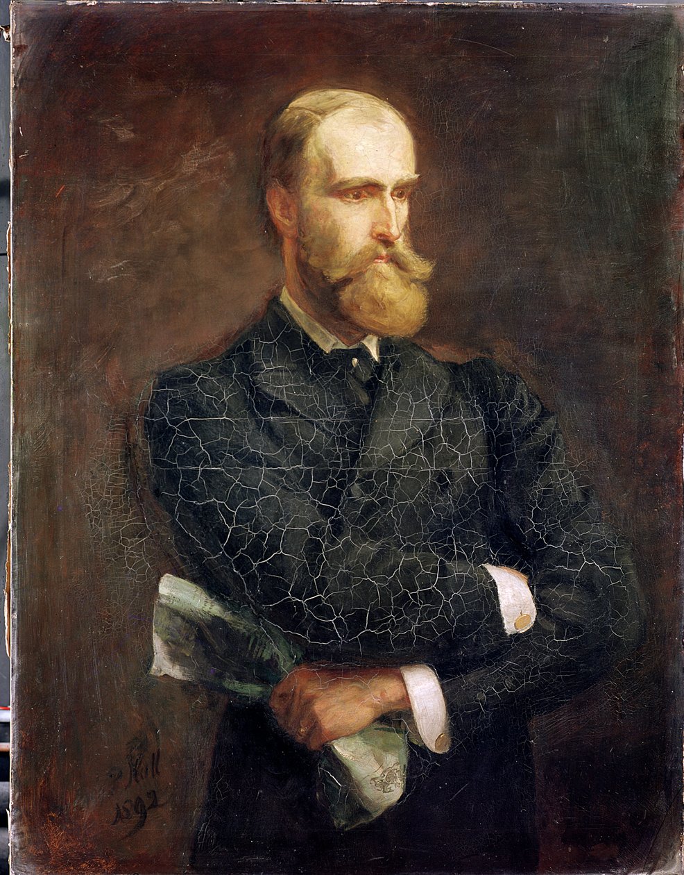 Portrait de Charles Stewart Parnell (1846-91) 1892 - Sydney Prior Hall