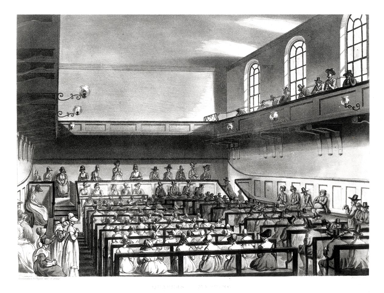 Réunion de Quakers, de l