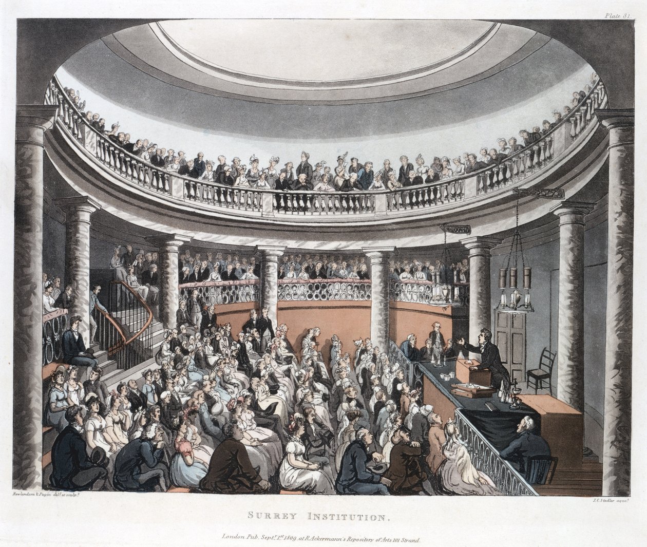 Surrey Institution, Blackfriars, d