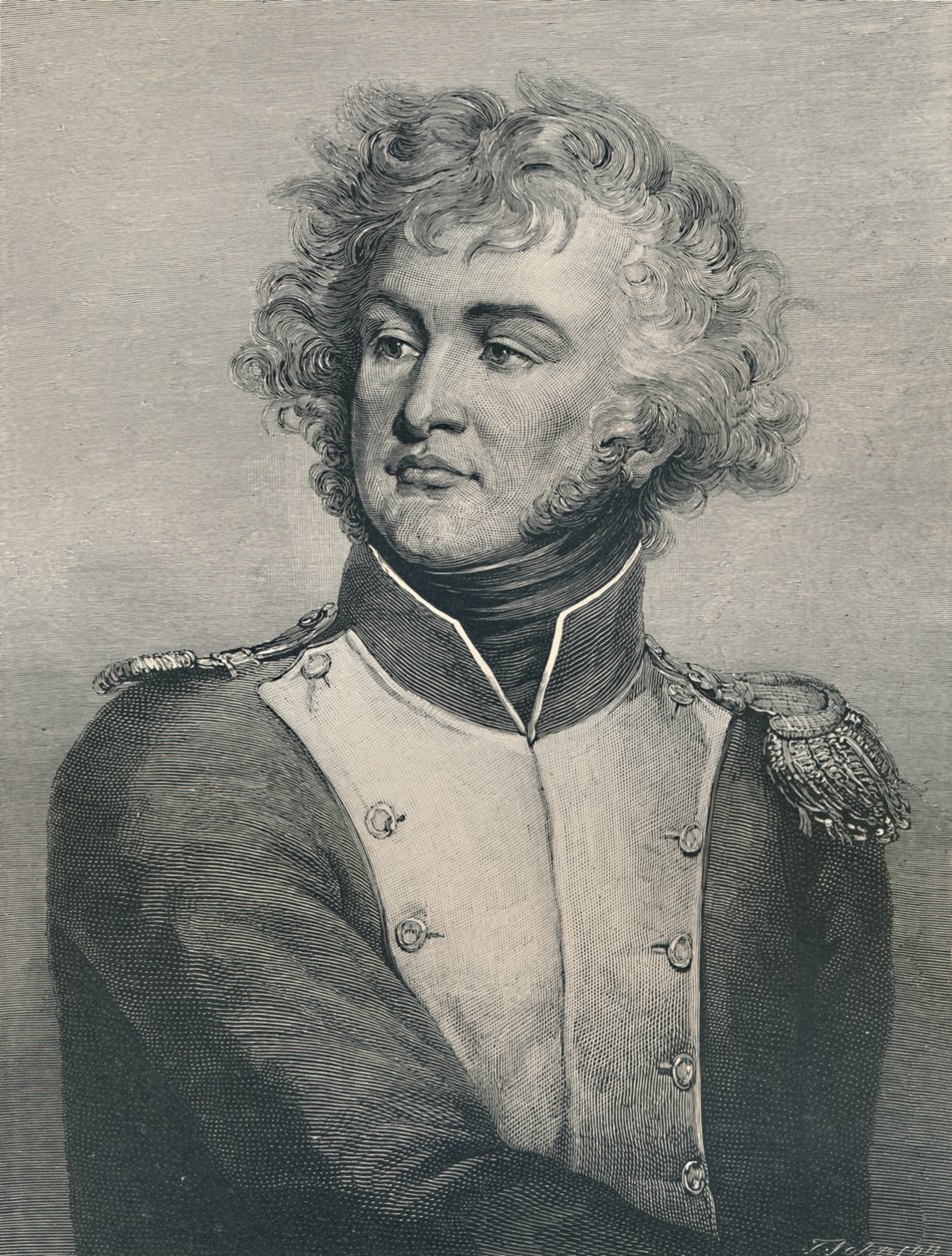 Général Jean-Baptiste Kléber, c1800, 1896 - T. Johnson