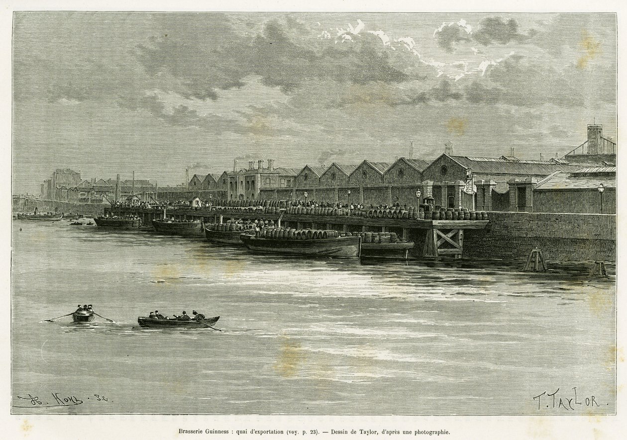 Brasserie Guinness, quai d