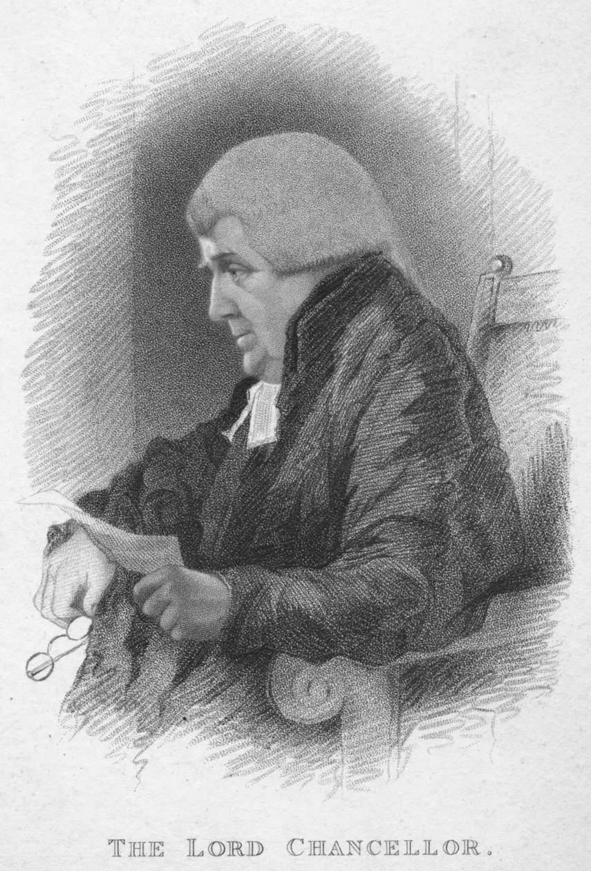 Le Lord Chancelier, vers 1820 - T. Wright