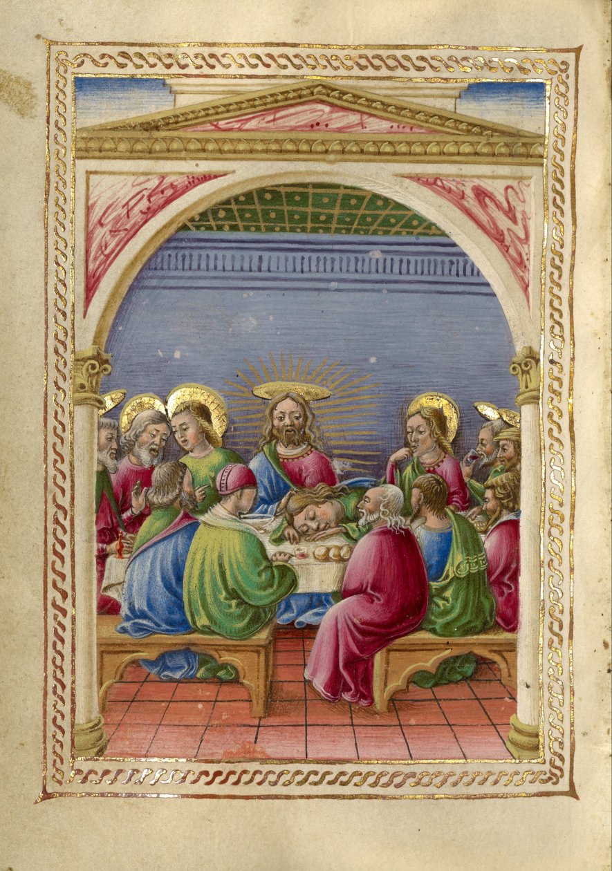La Cène - Taddeo Crivelli