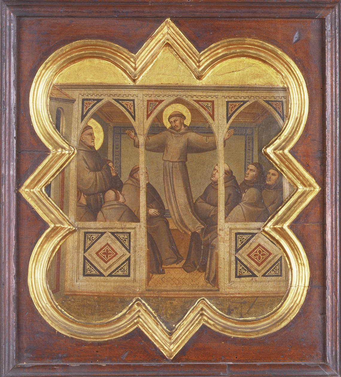 Apparition de Saint François à ses Suiveurs - Taddeo Gaddi
