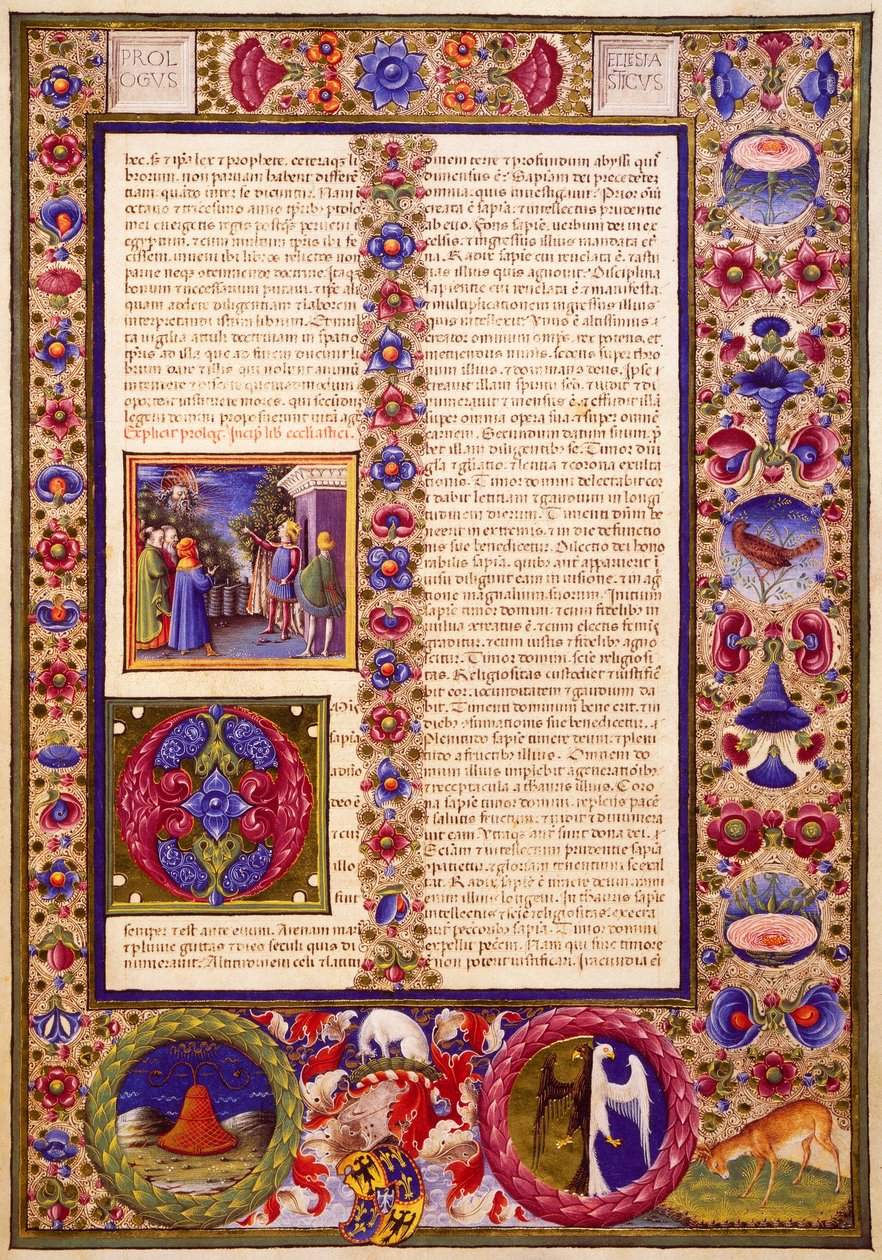 Le Livre de Sirach - Taddeo Crivelli
