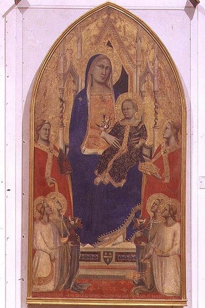 Madone et Enfant en majesté avec SS. Marie Madeleine, Catherine d