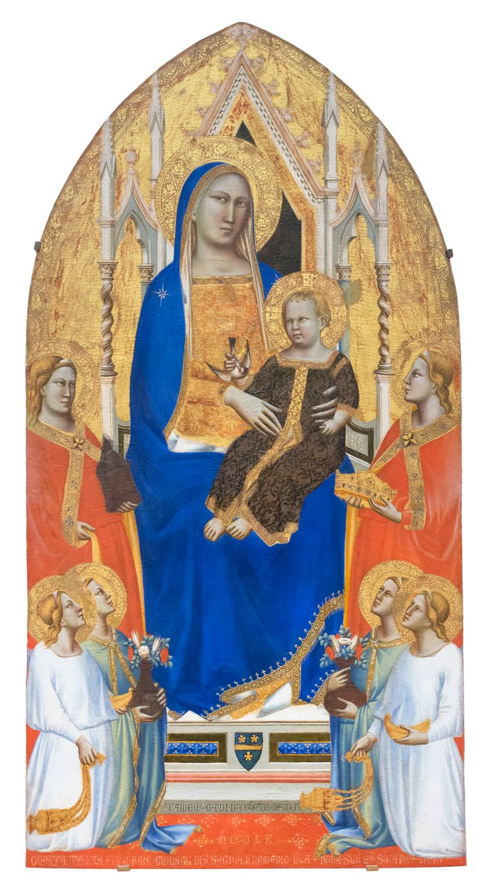Madone et Enfant en majesté avec sainte Marie-Madeleine, sainte Catherine d