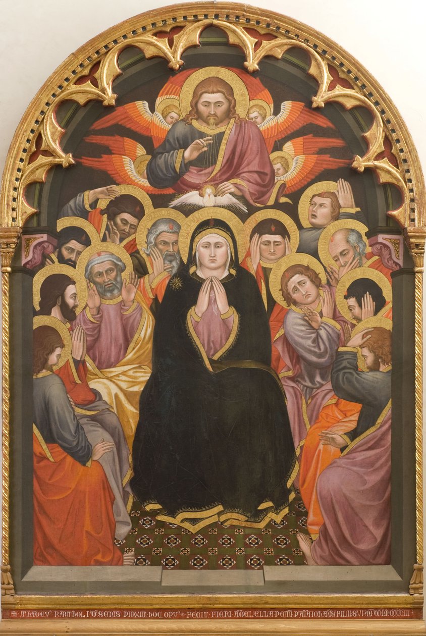 Pentecôte, 1403 - Taddeo di Bartolo