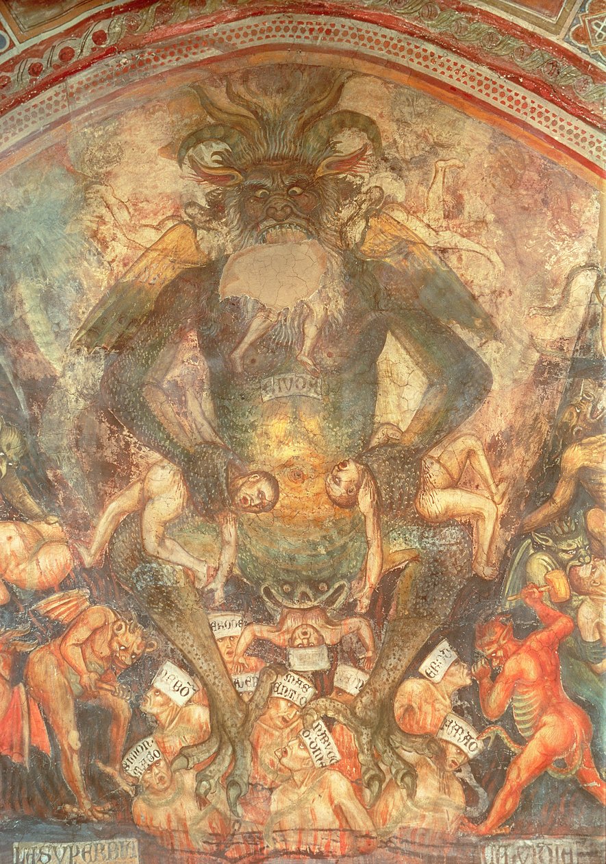 Le Jugement Dernier (détail) - Taddeo di Bartolo