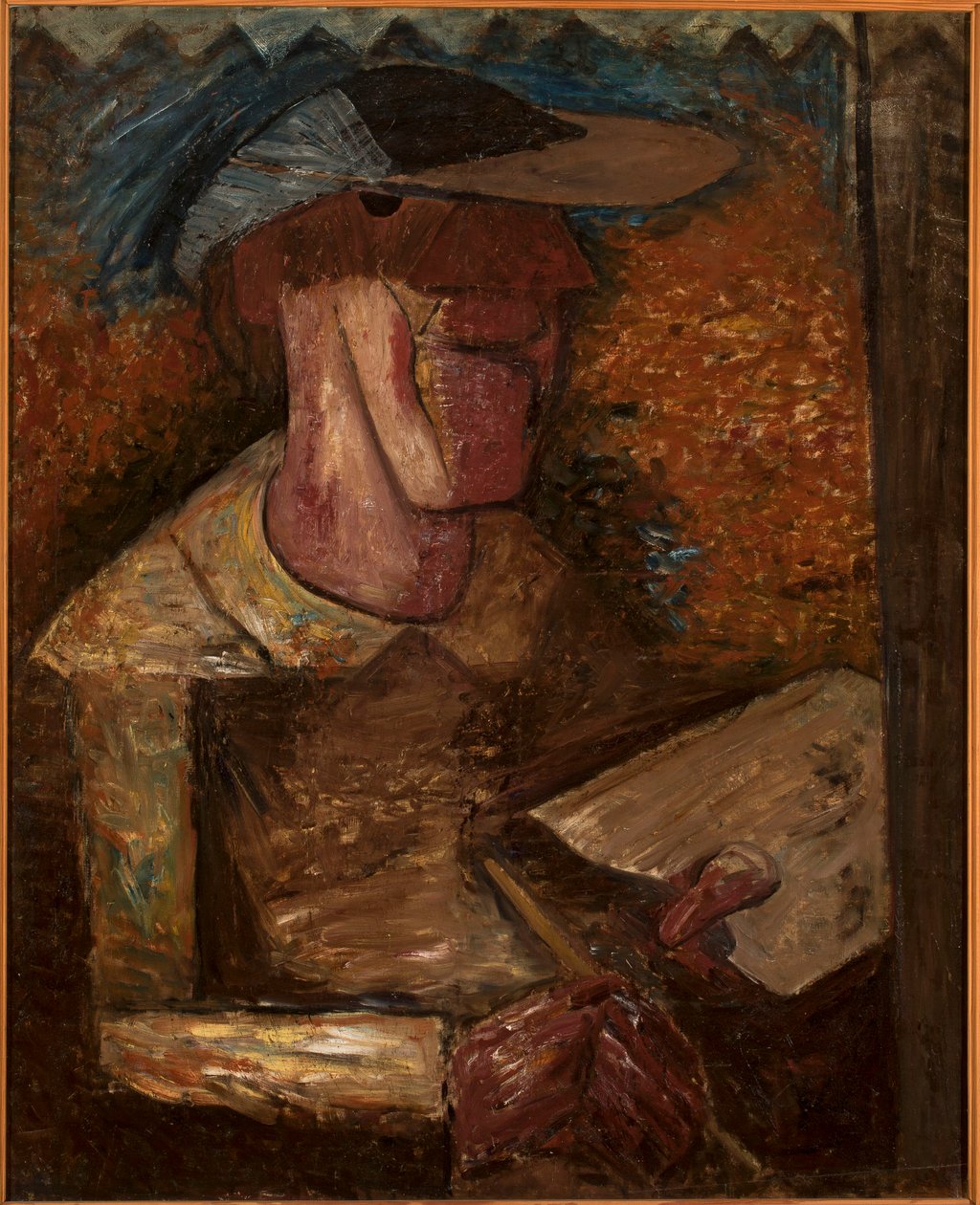 Autoportrait avec palette - Tadeusz Makowski