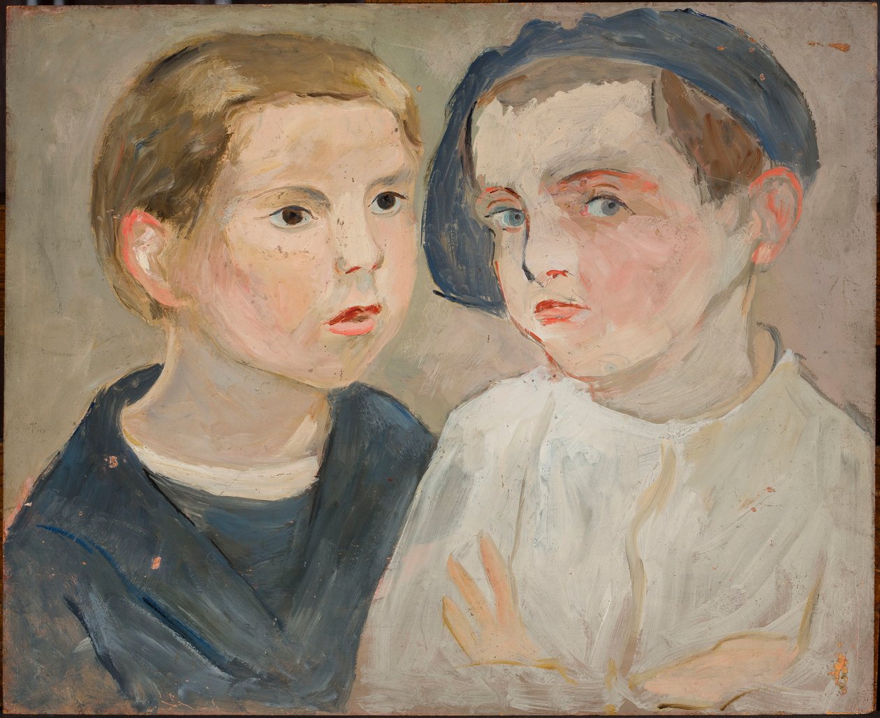 Les frères - Tadeusz Makowski