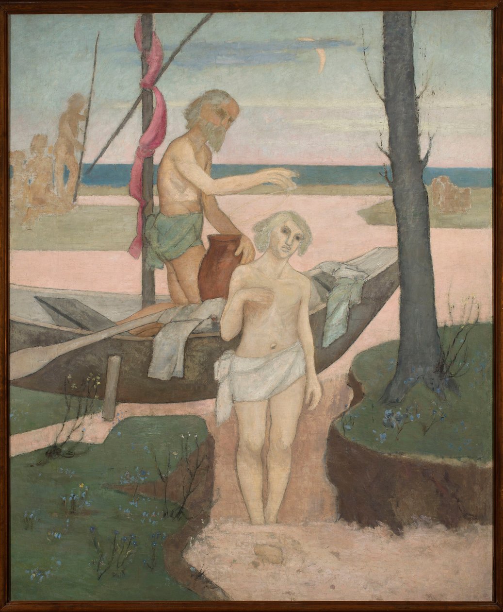 Baptême dans le Jourdain - Tadeusz Makowski