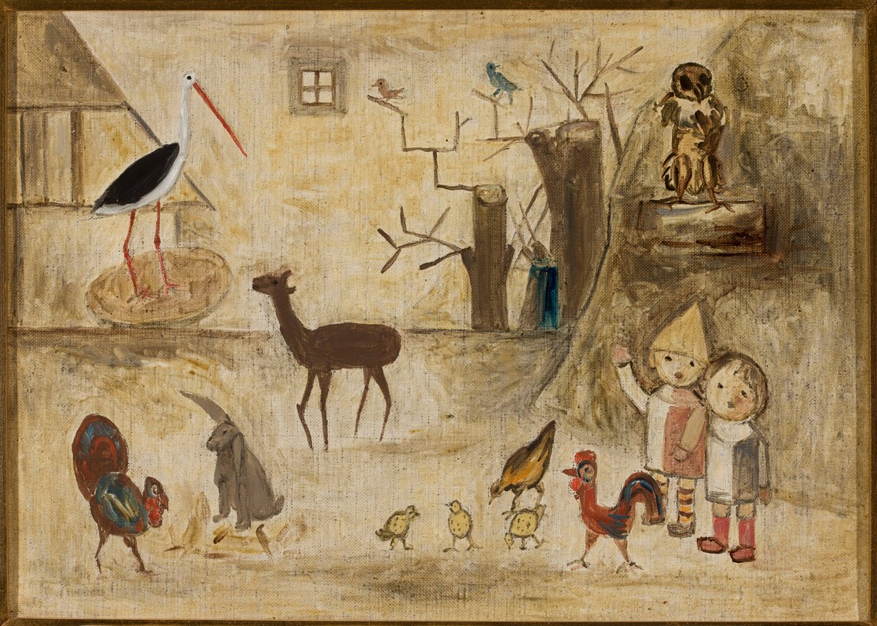 Le zoo des enfants - Tadeusz Makowski