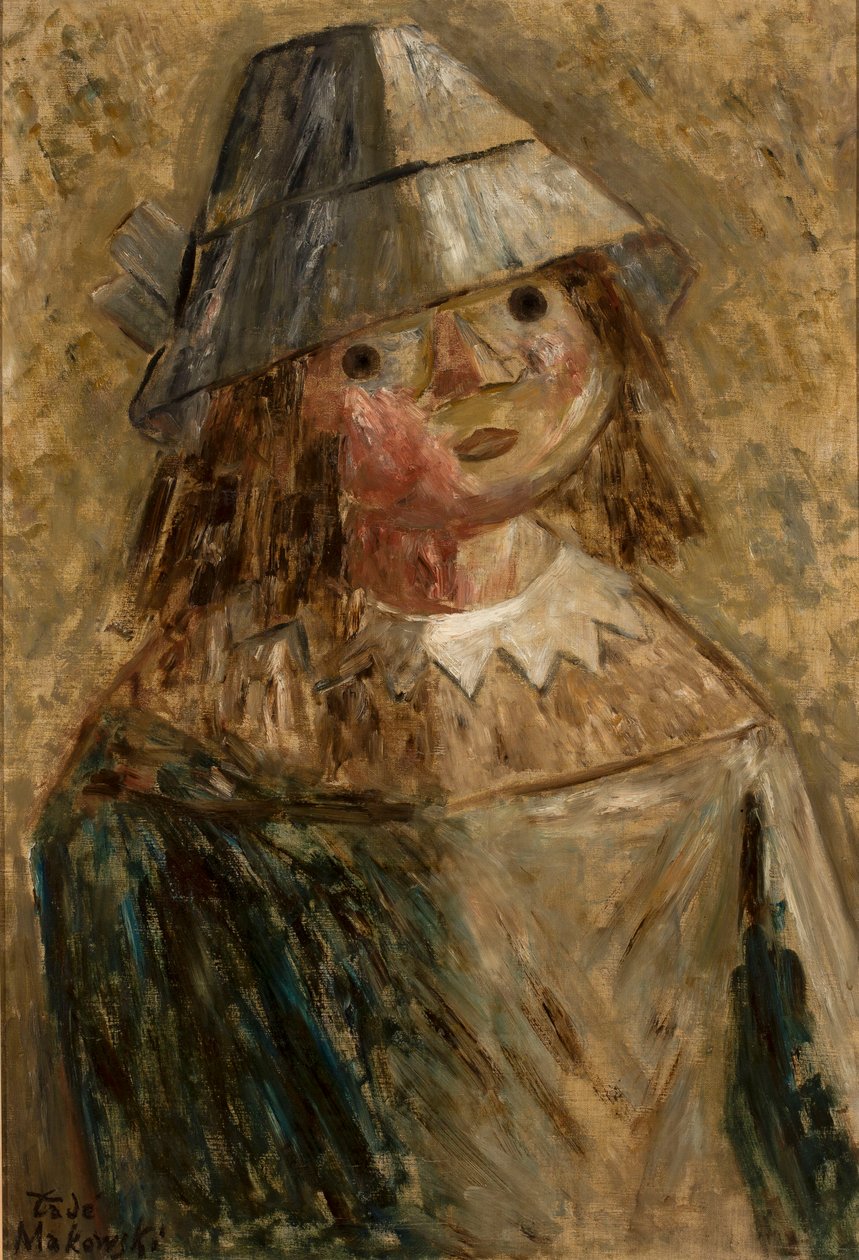 Fillette au chapeau - Tadeusz Makowski