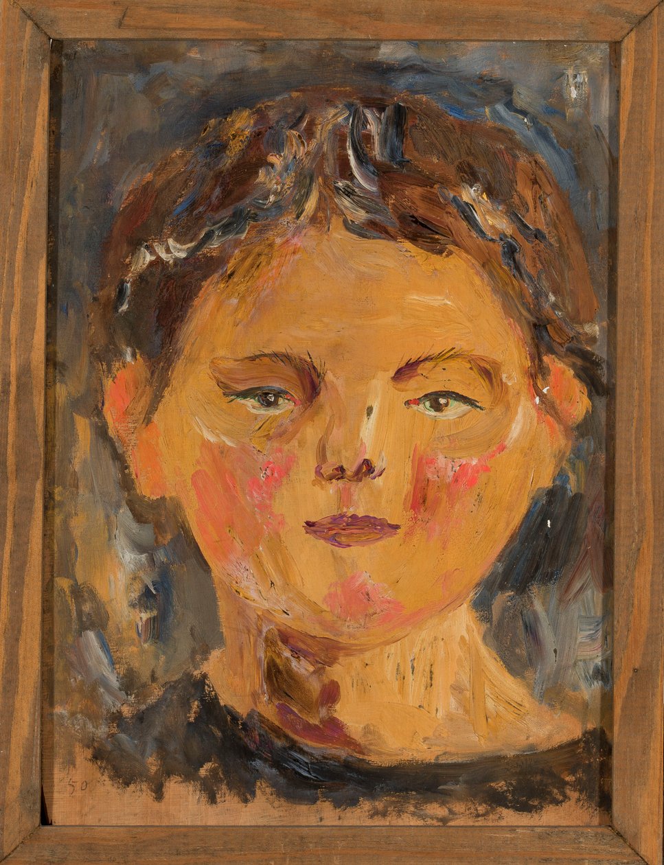 Tête de jeune fille - Tadeusz Makowski