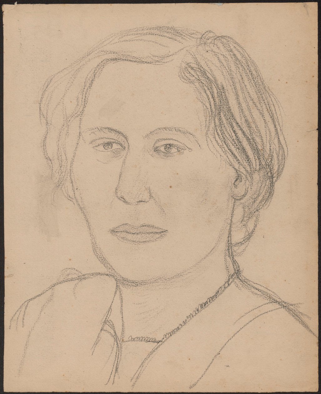 Tête de femme - Tadeusz Makowski
