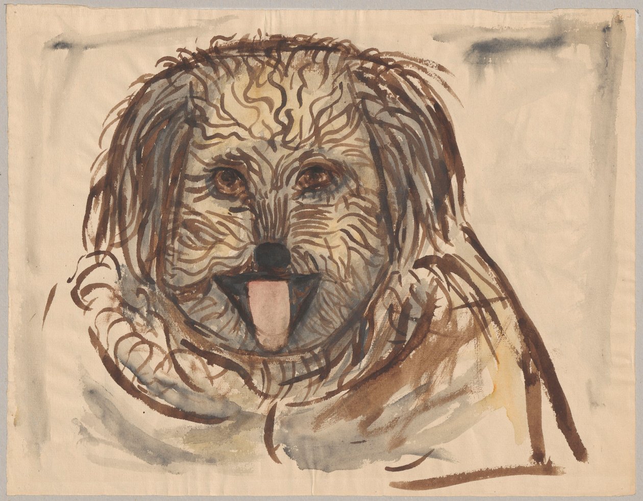 Tête de chien - Tadeusz Makowski
